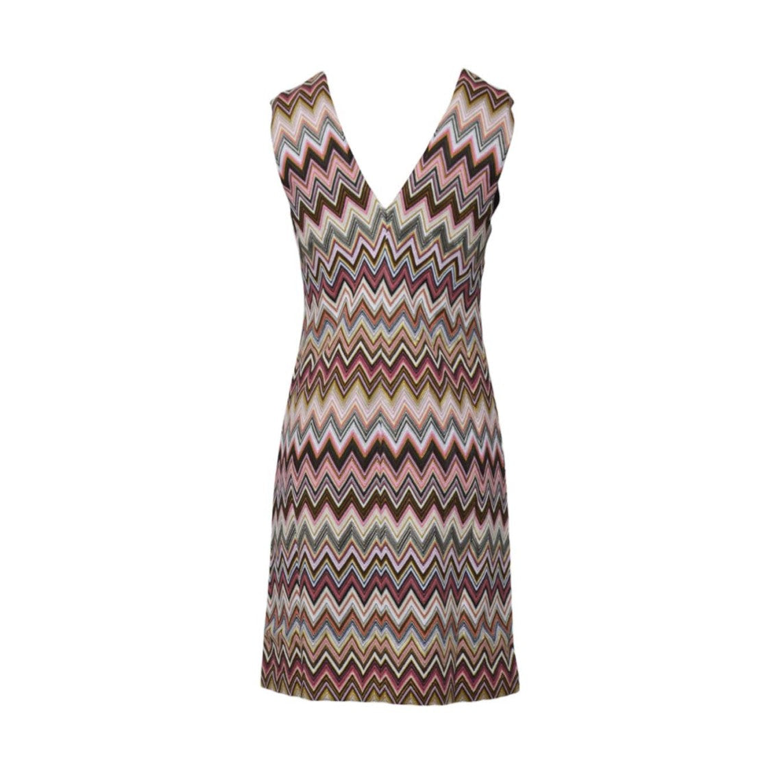 Missoni Sleeveless Mini Dress In Cotton