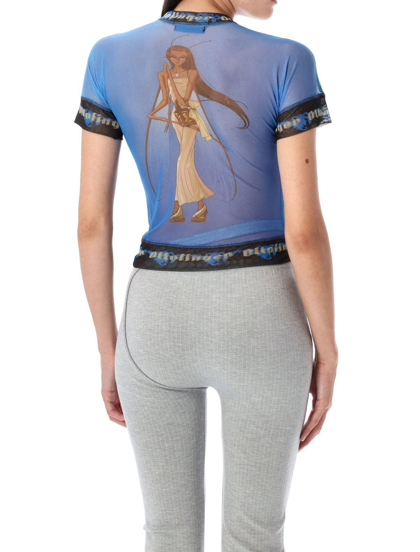 Ottolinger Mesh Manga Tshirt