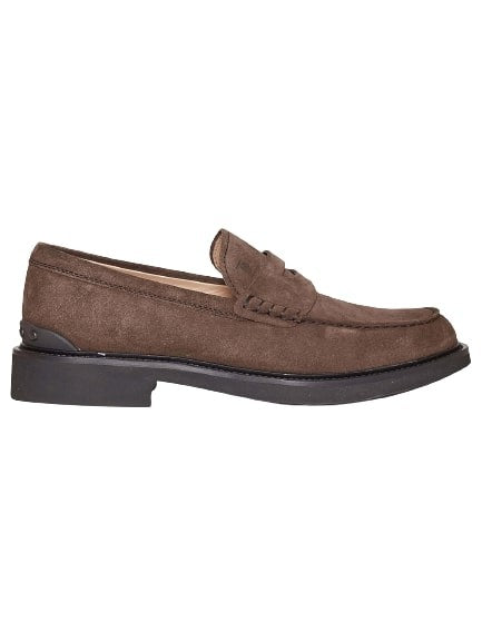 Tod's Semi-Formal Brown Suede Moccasin