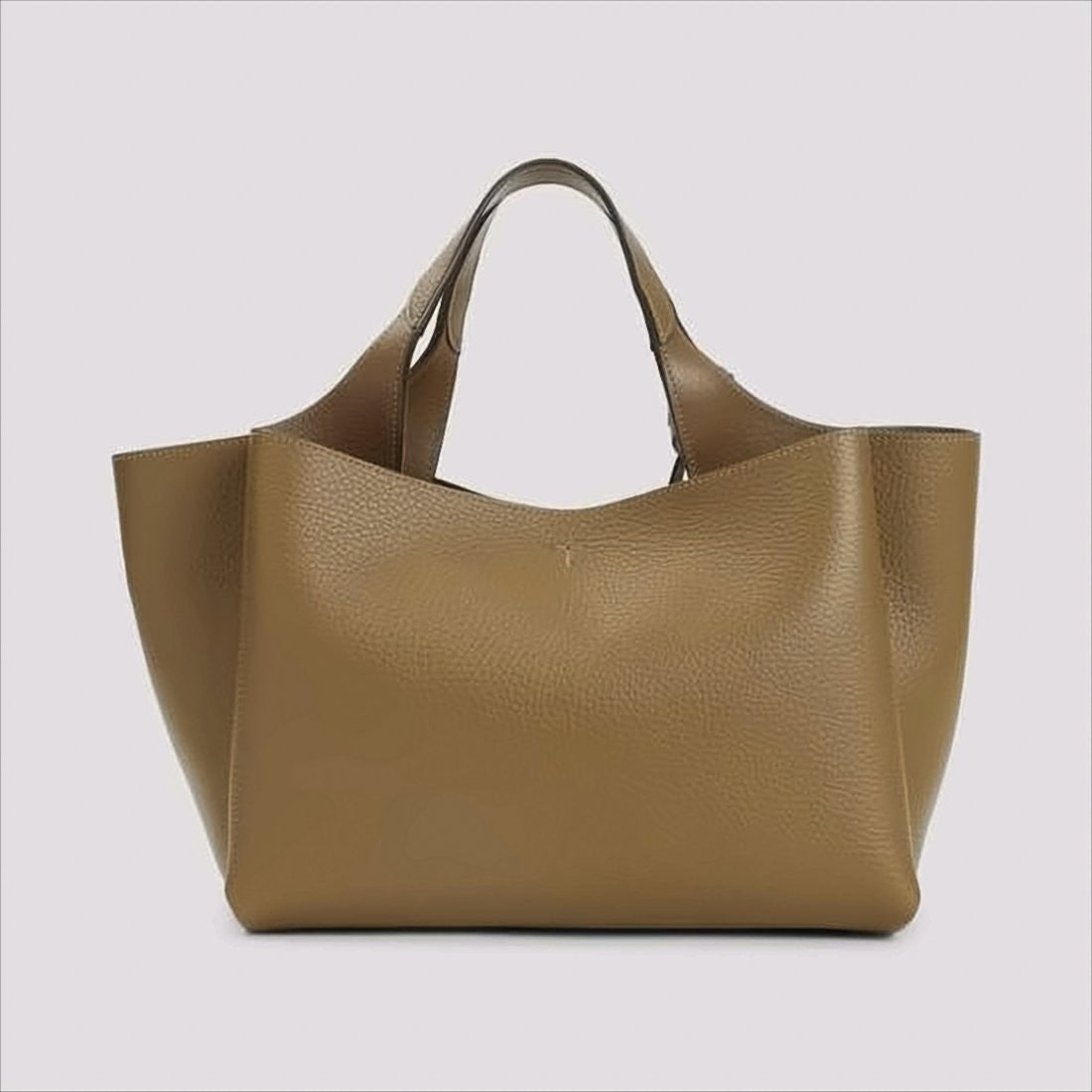 Tod's Pebbled Leather Crossbody Bag With Metallic Charm