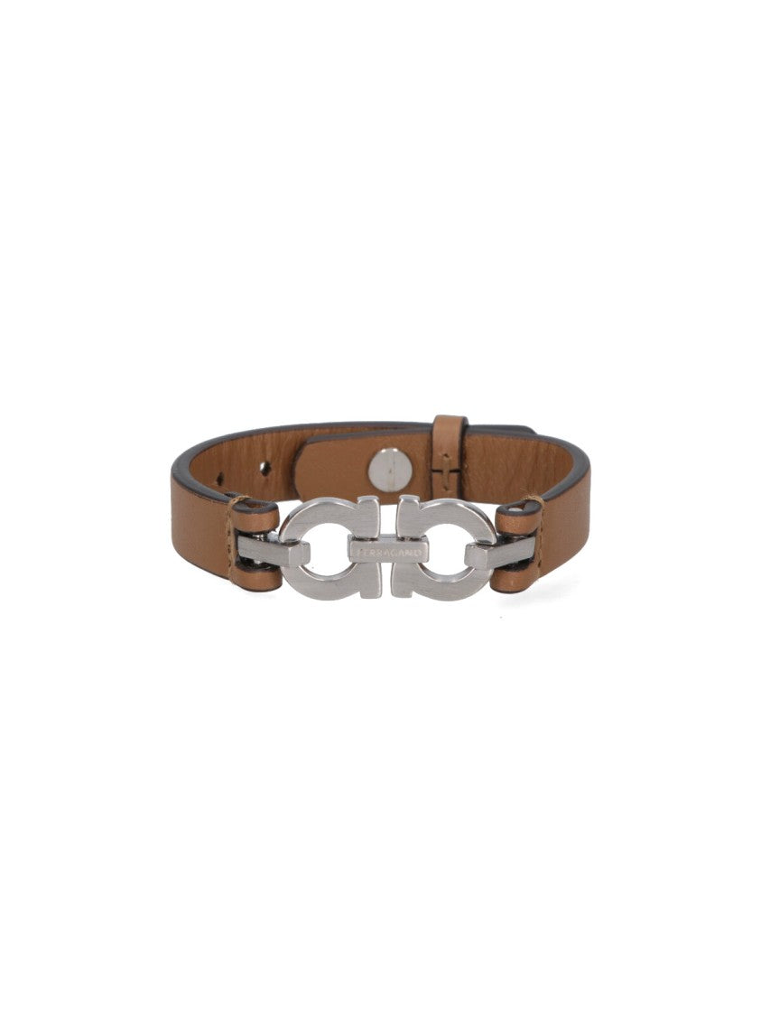 Ferragamo Bijoux Brown Accessory With Timeless Elegance