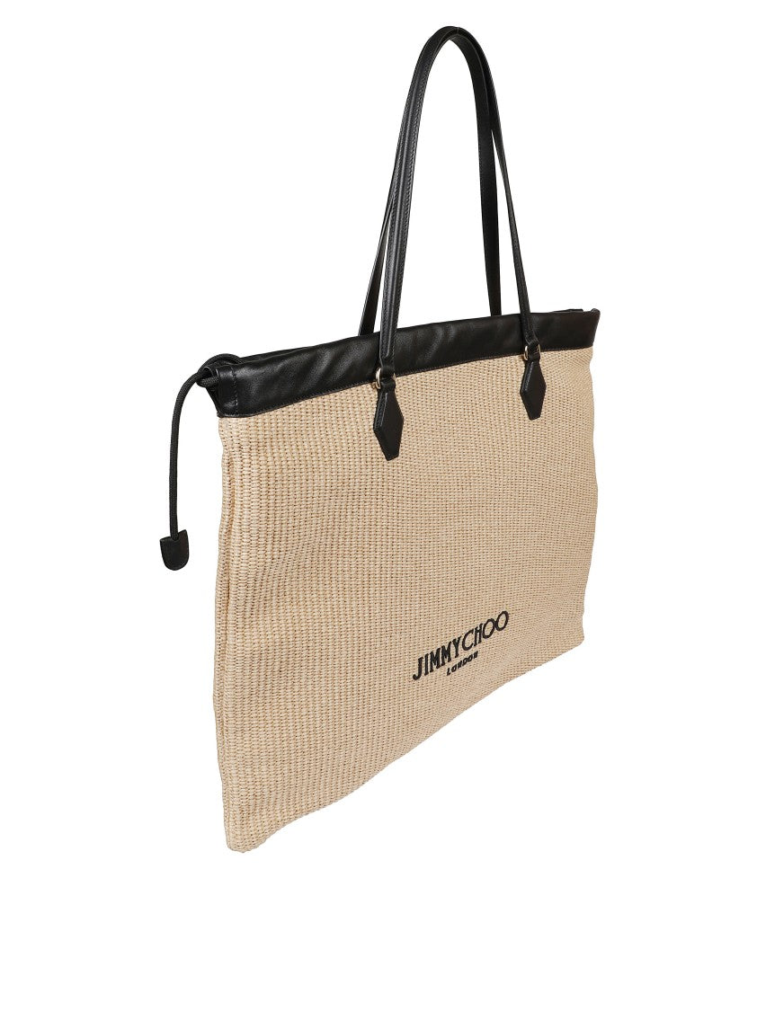 Jimmy Choo Woven Tote Bag
