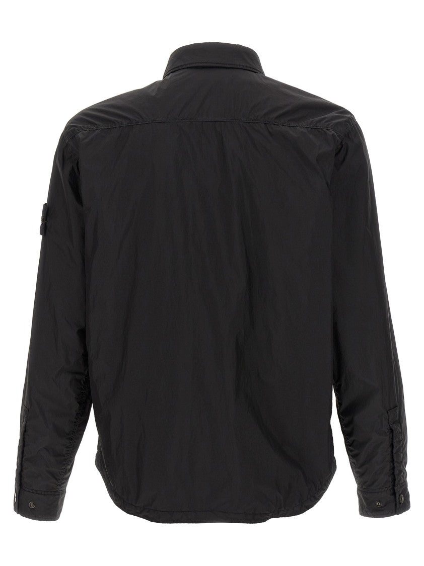 Stone Island Garment Dyed Crinkle Reps Ny' Jacket