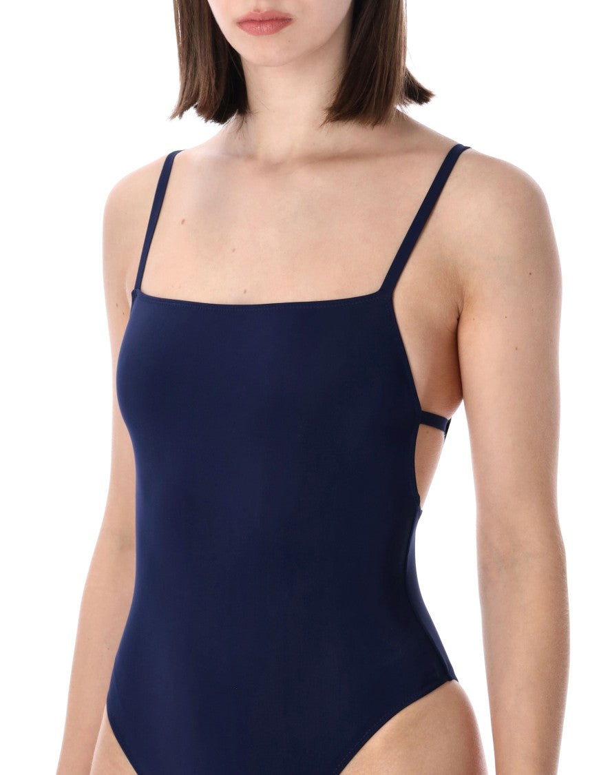 Lido Architectural Elegance One-Piece Swimsuit With Geometric Straps