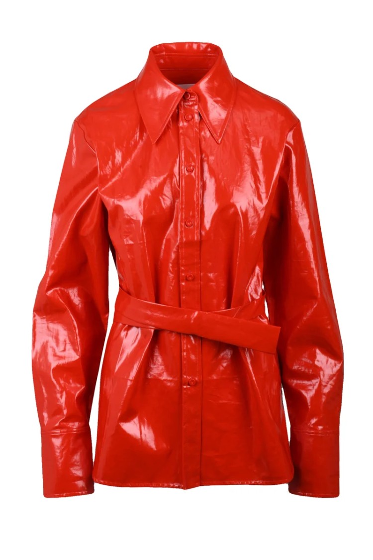 Jil Sander Oversized Shirt - Red
