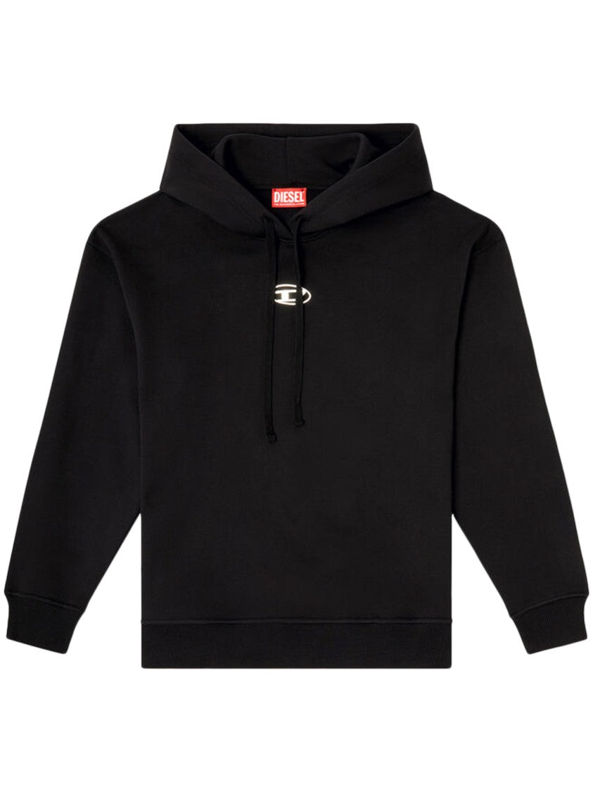 Diesel Hooded Sweatshirt With Subtle Logo Detail