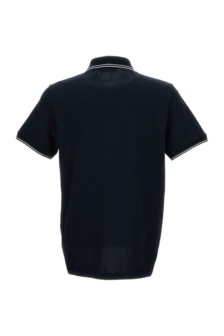 Stone Island Straight-Fit Cotton Polo With Logo Patch