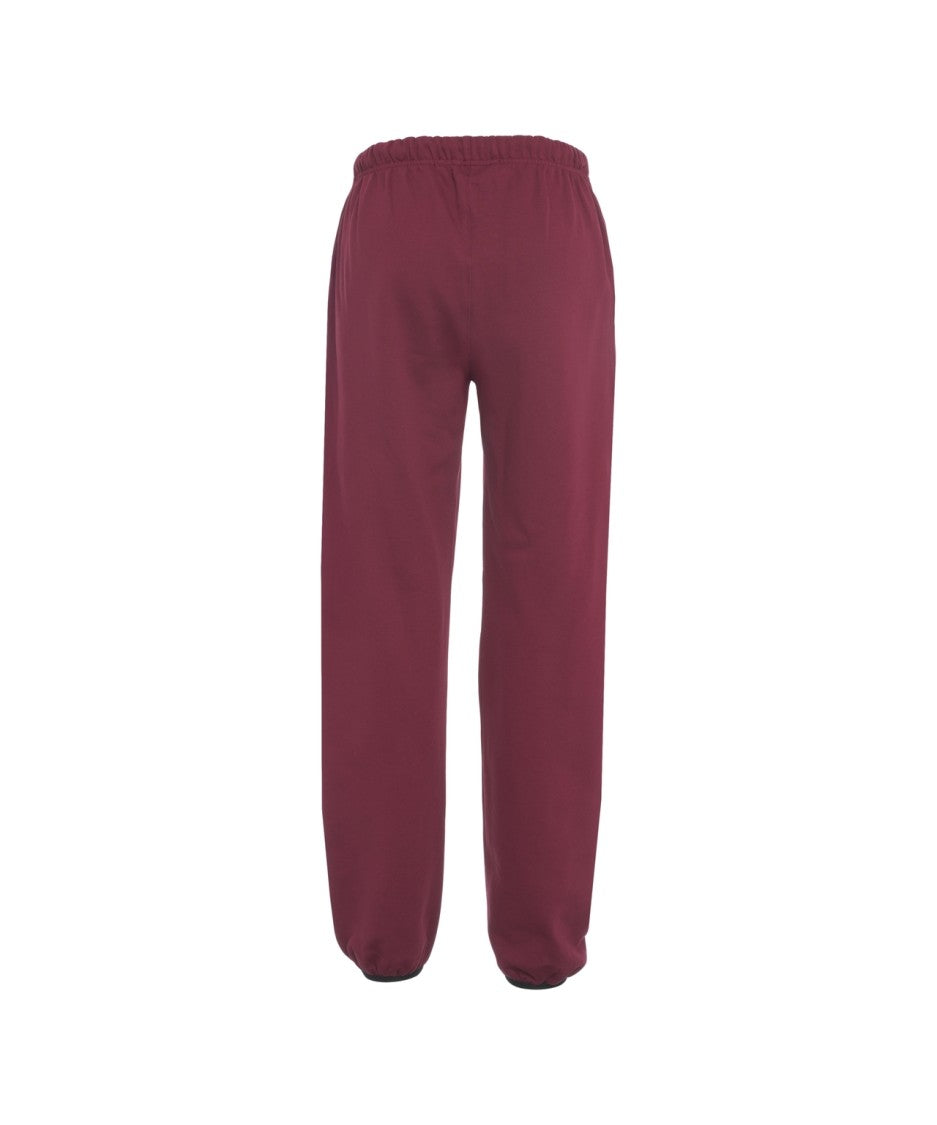 Department Five Relaxed Fit Red Jogging Pants With Elastic Waist And Cuffs