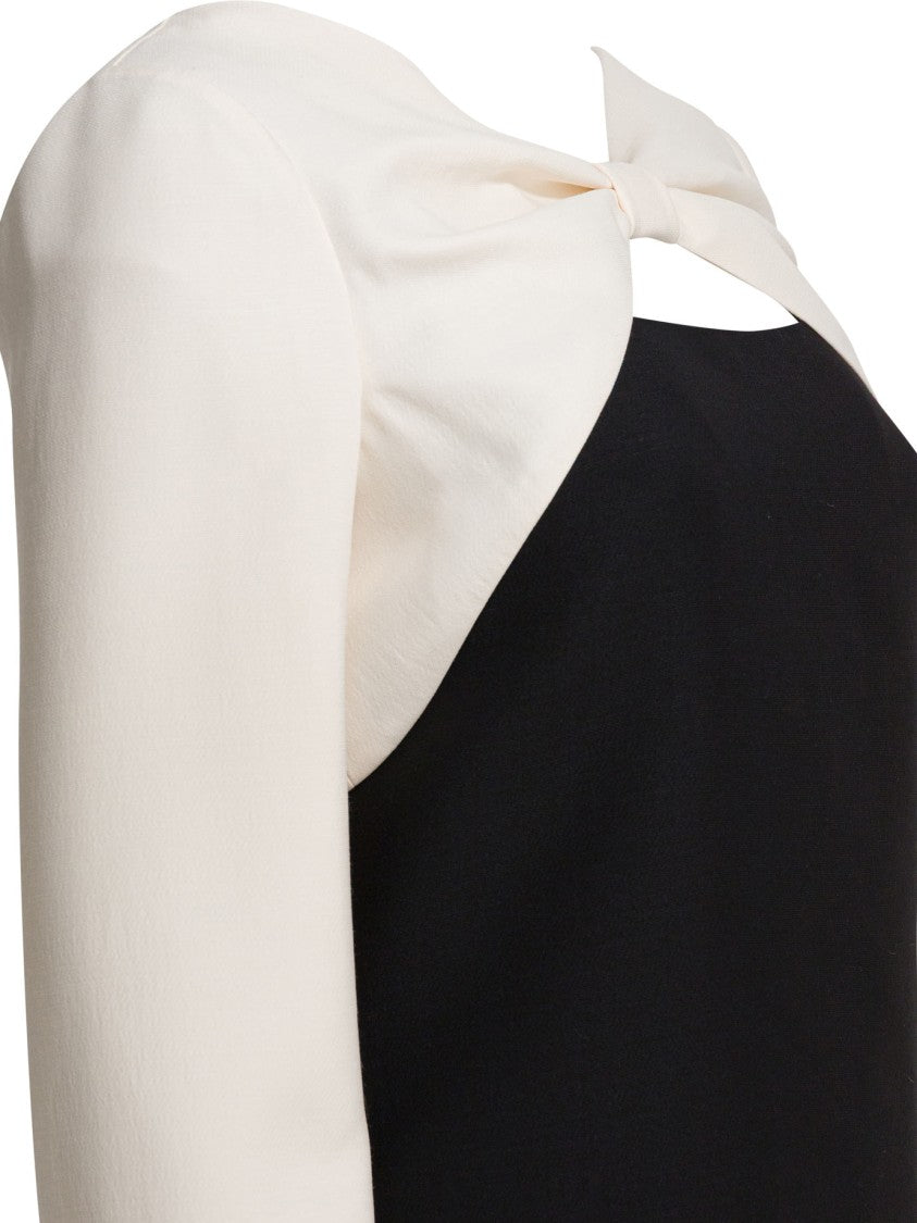 Valentino Crepe Couture Dress