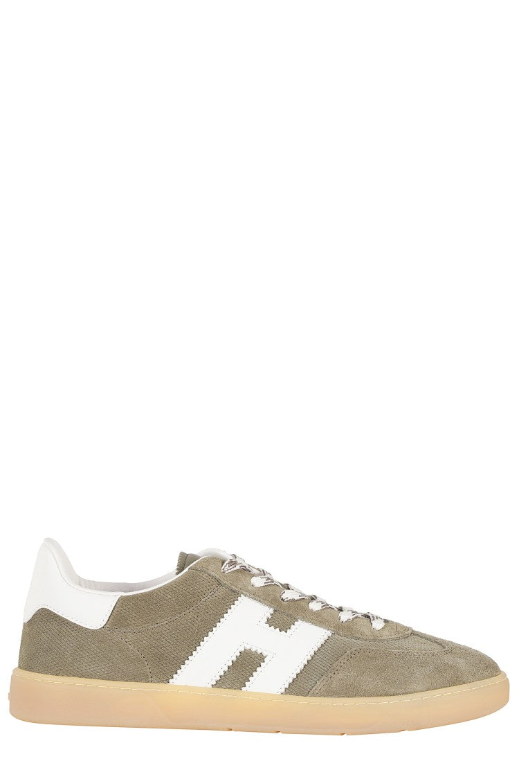 Hogan Brown Cool Laced Suede Sneakers