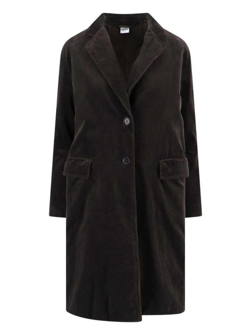 Aspesi Corduroy Coat – Brown