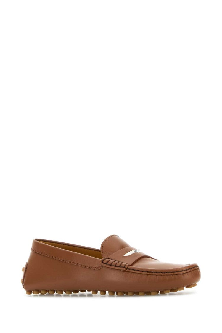 Tod's Caramel Leather Loafers