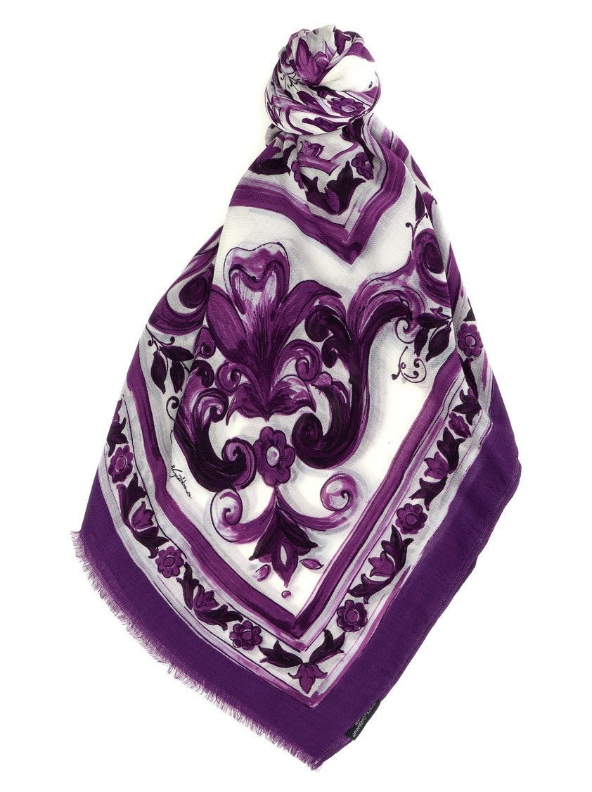 Dolce & Gabbana 'Maiolica' Print Stole