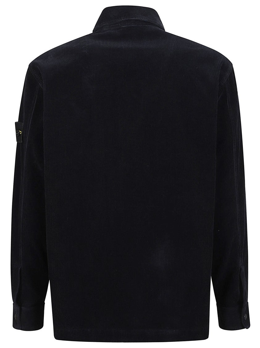 Stone Island Overshirt Corduroy-Textured Jacket
