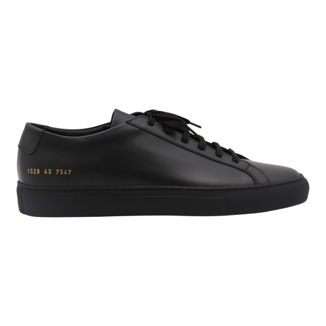 Common Projects Matte Low-Top Gold Detail Leather Sneakers