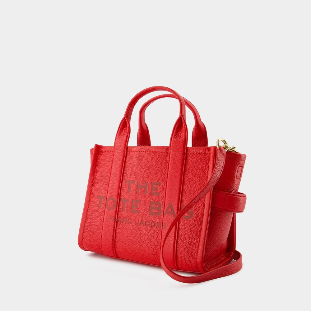 Marc Jacobs The Small Tote - Leather - Red