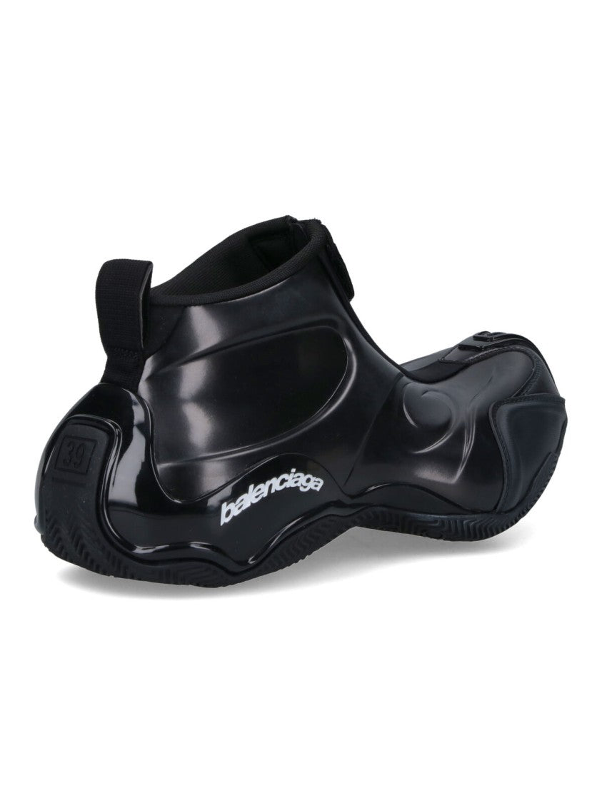 Balenciaga Futuristic Black Sneakers
