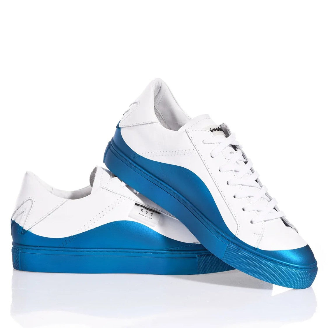 Mimanera Garage Teal Wave Sneakers