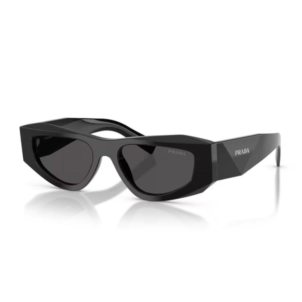 Prada Pr B19s Symbole Rectangular Geometric Acetate Sunglasses