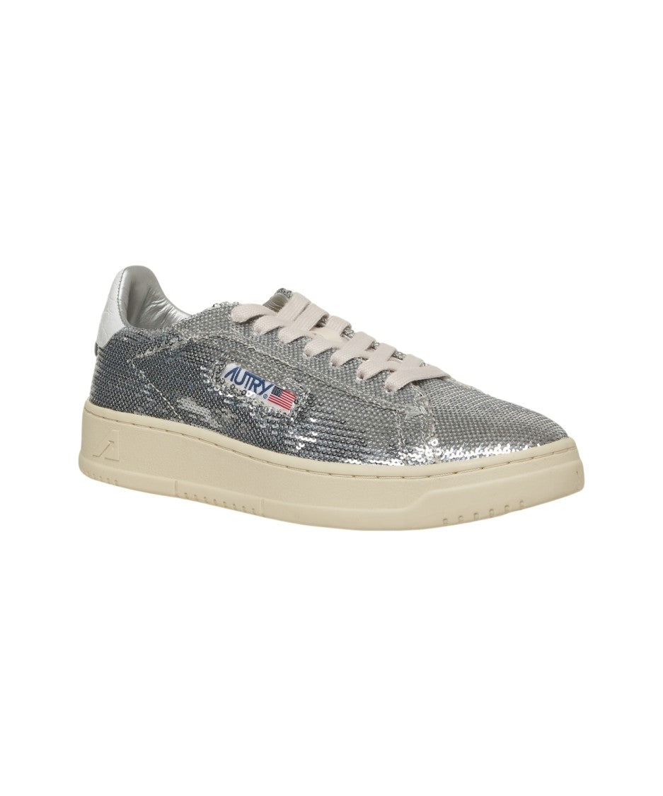 Autry Medalist Low' Sequined Sneakers