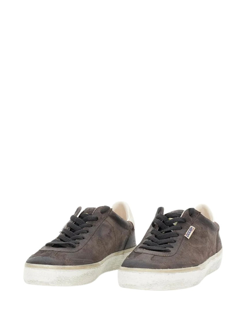 Golden Goose Brown Suede Soul Star Sneakers