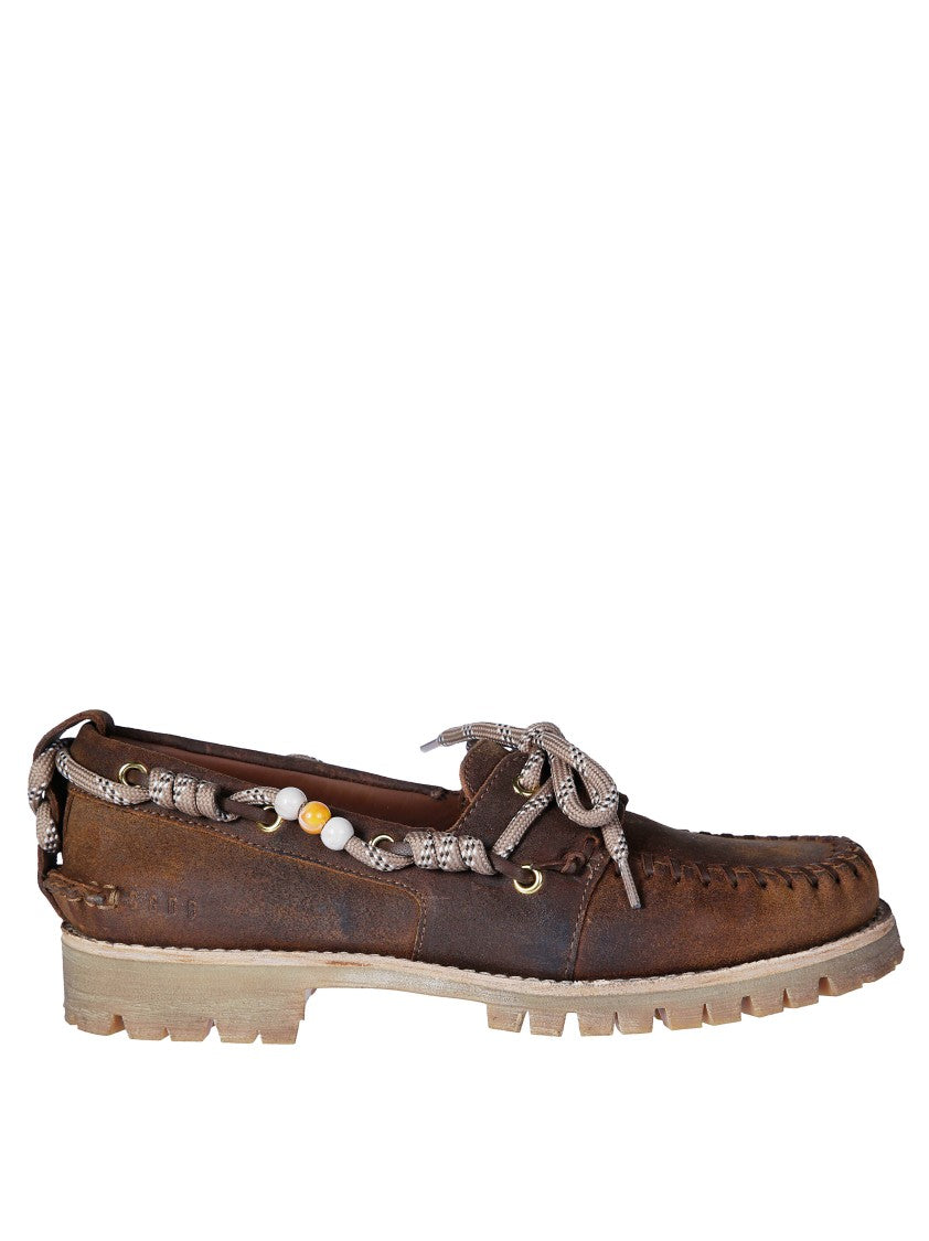Golden Goose Cruise Loafer Waxed Suede Loafers