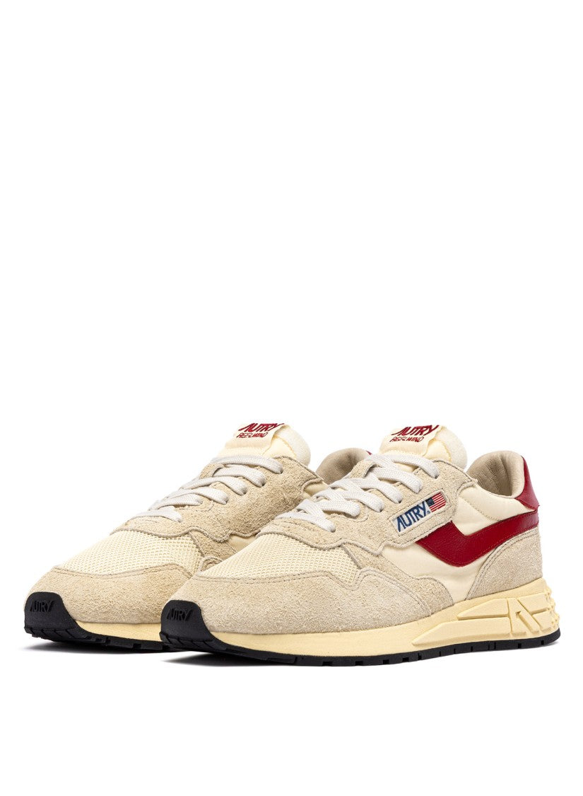 Autry Low-Top Sneakers With Suede And Mesh Composition