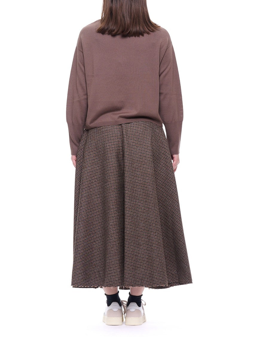 Aragona Women’S Virgin Wool High-Neck Sweater