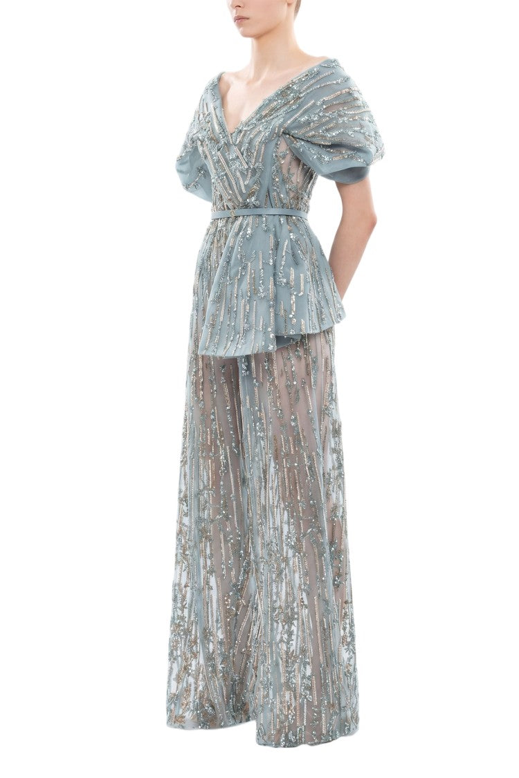 Saiid Kobeisy Embroidered Jumpsuit