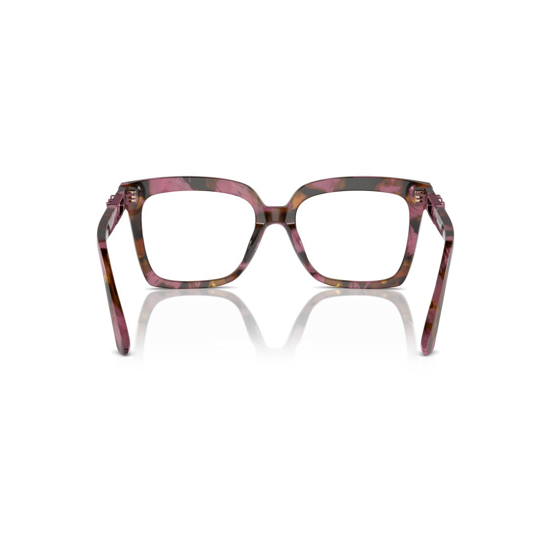 Michael Kors 0Mk4119u Oversized Square Frame Sunglasses With Marbled Pattern