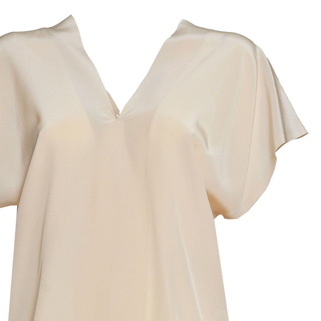 Aspesi Blush Pink Silk Crepe Top