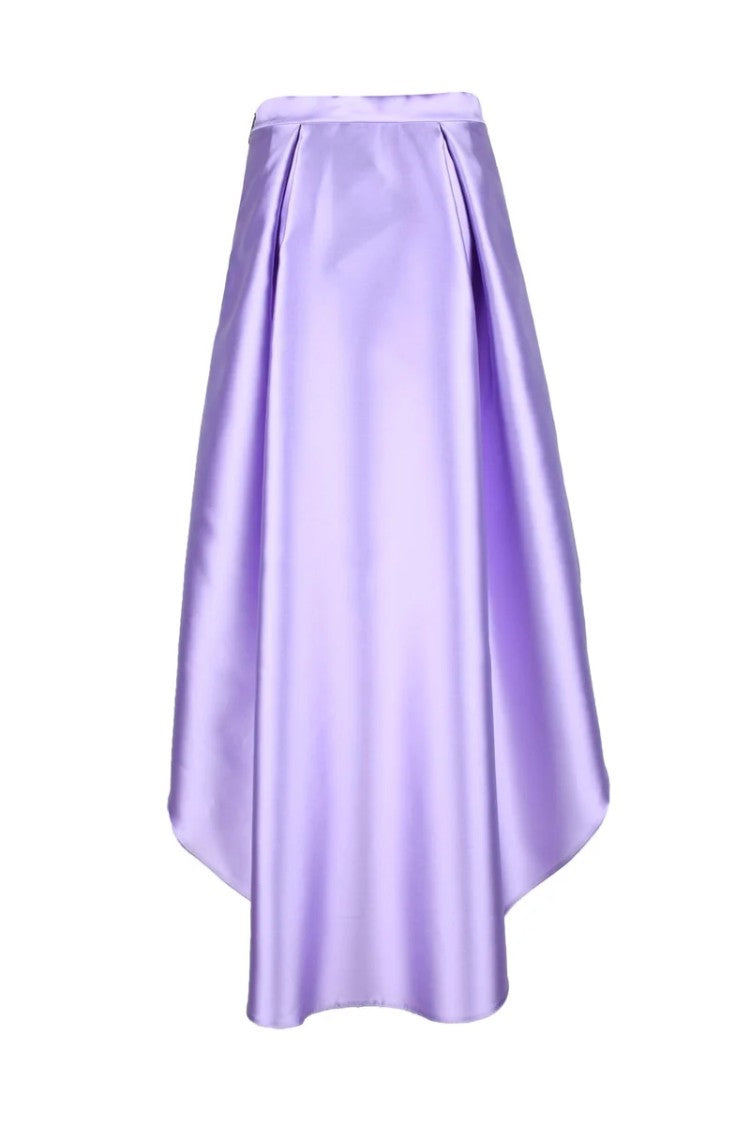 Simona Corsellini Purple Asymmetrical Long Skirt