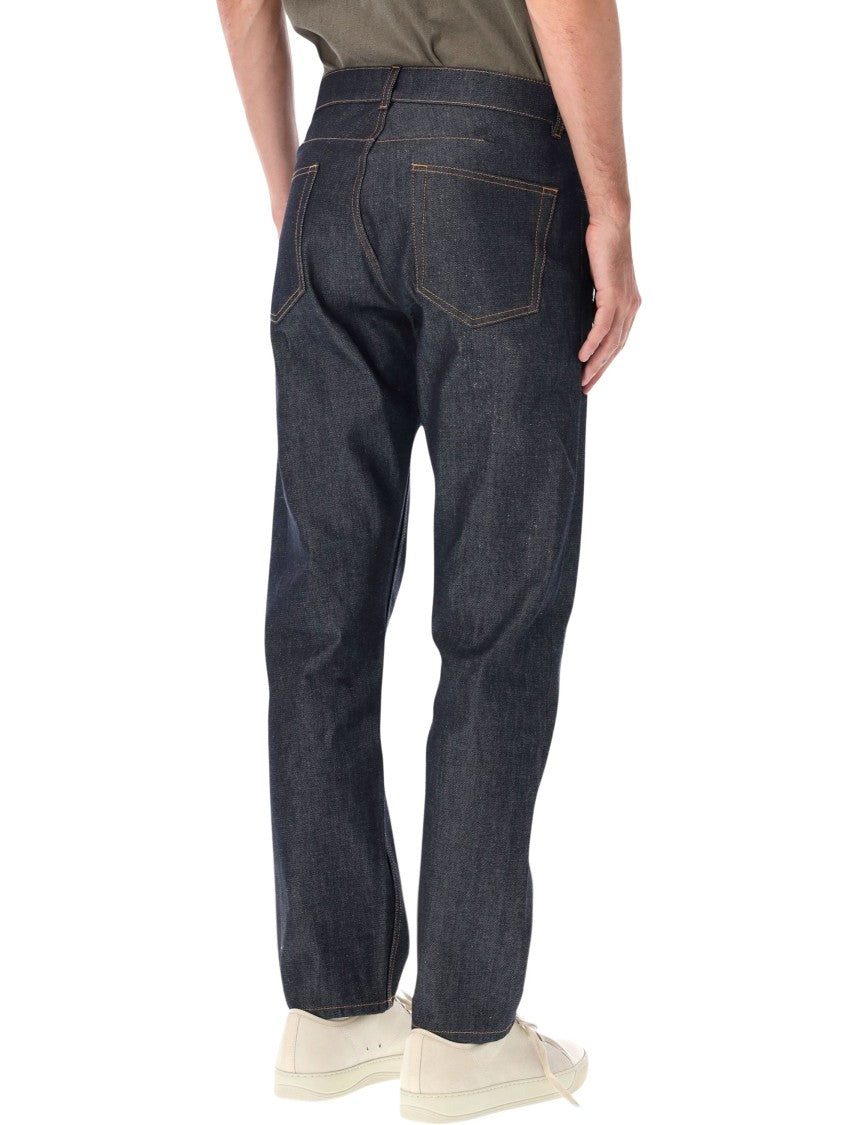 Lanvin Dark Wash Straight-Leg Denim Jeans