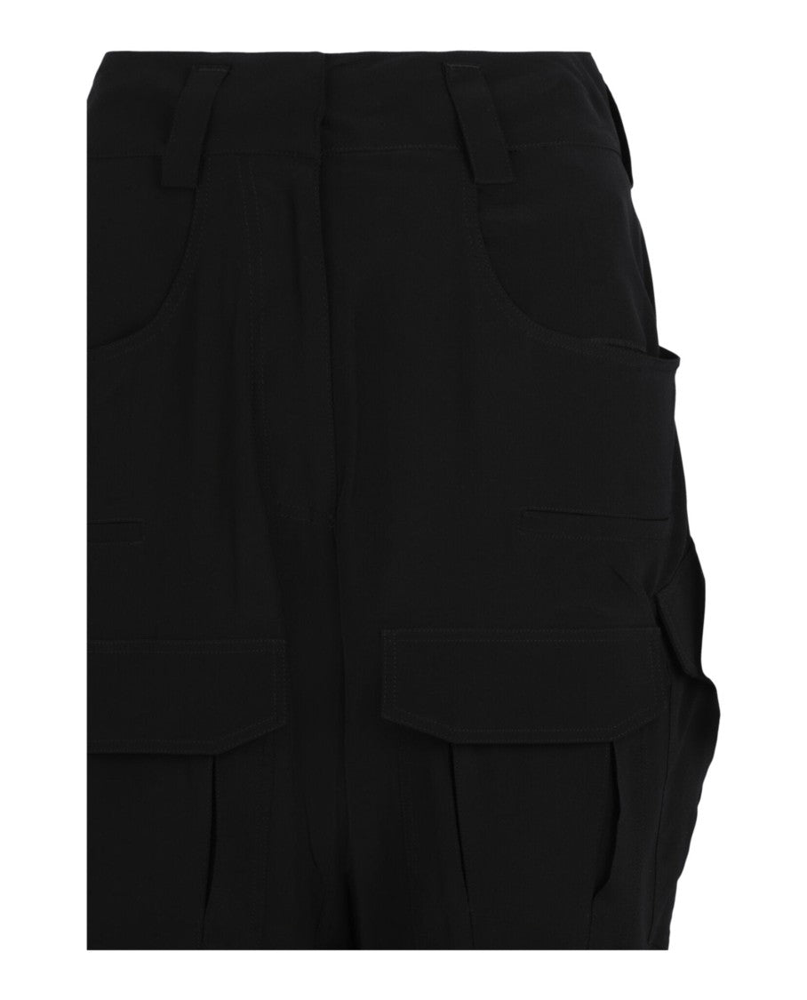 Givenchy Silk Cargo Shorts