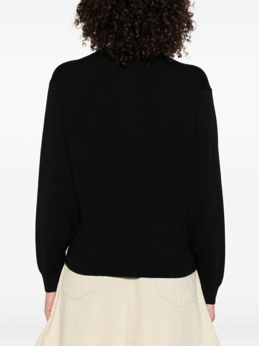 Kenzo ‘Boke Flower' Embroidered Jumper In Merino Wool