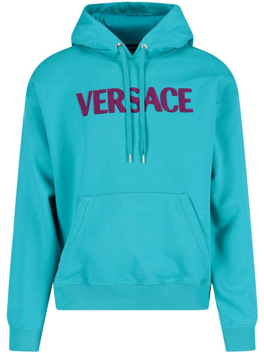 Versace Cotton Logo Sweatshirt