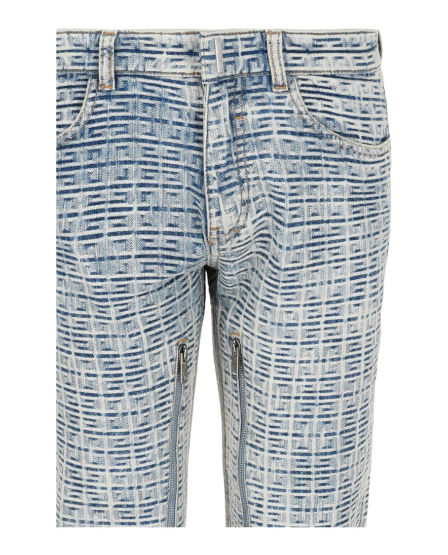 Givenchy Logo Embossed Skinny Jeans