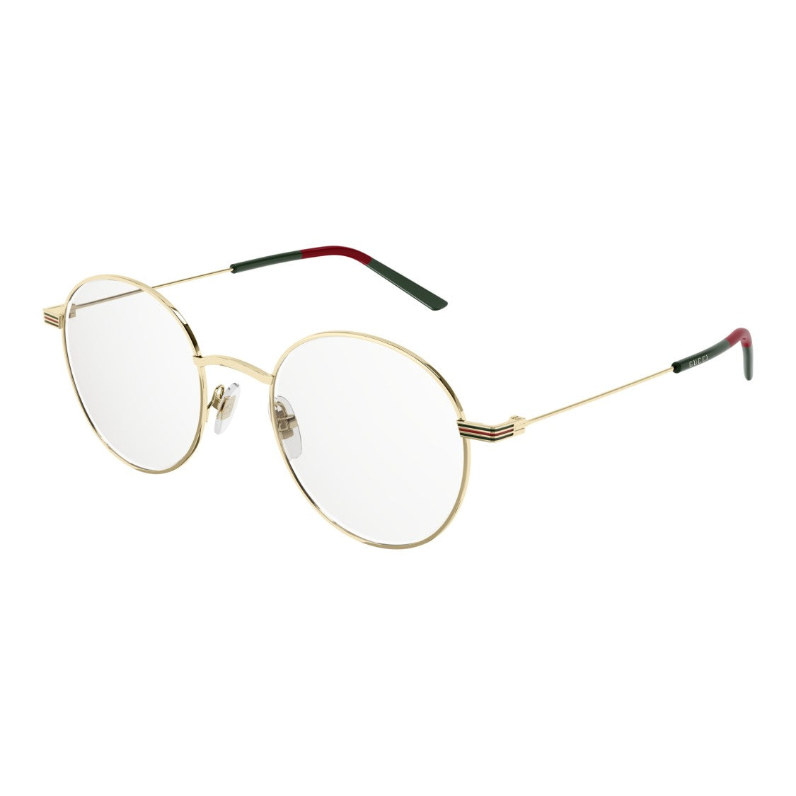 Gucci Gg1054ok Thin Round Metal Frame Eyeglasses