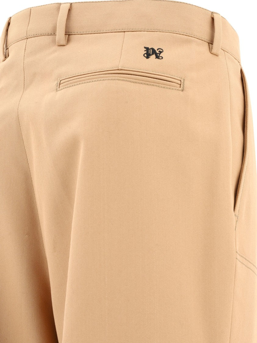Palm Angels "Monogram" Workwear Trousers