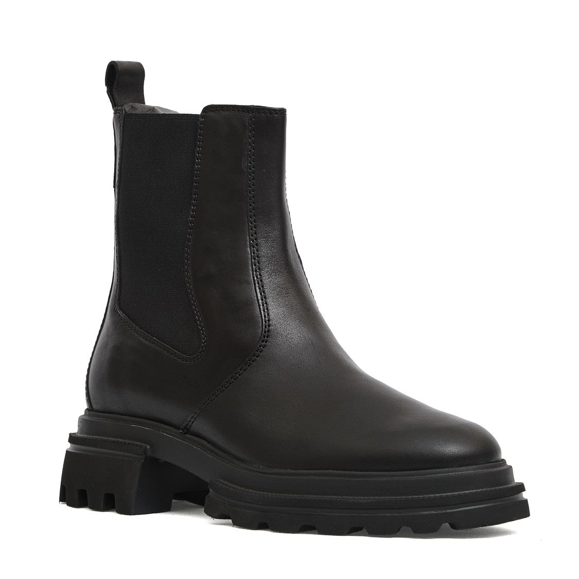 Hogan Smooth Leather Chelsea Boots
