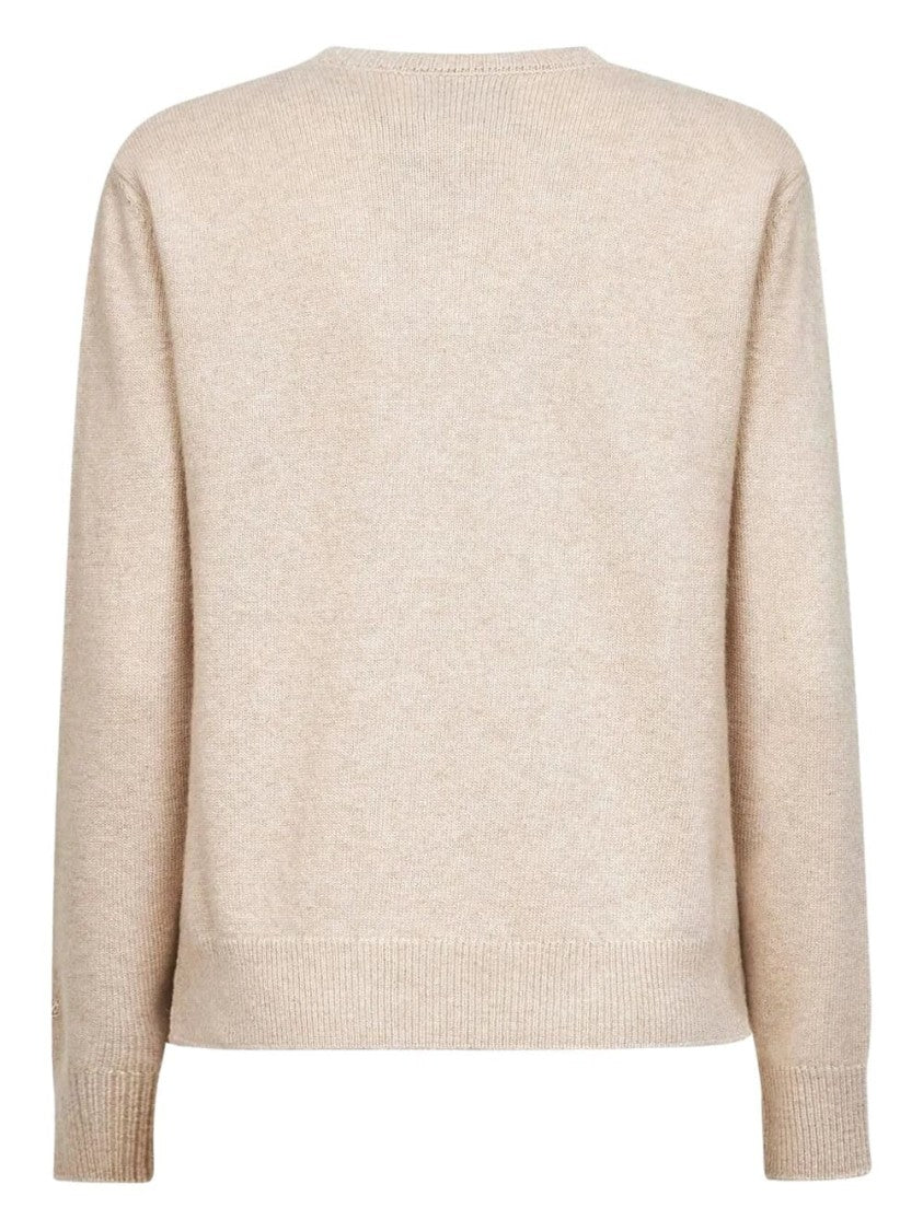 Mc2 Saint Barth Comfortable Knit Sweater With And Subtle Accent