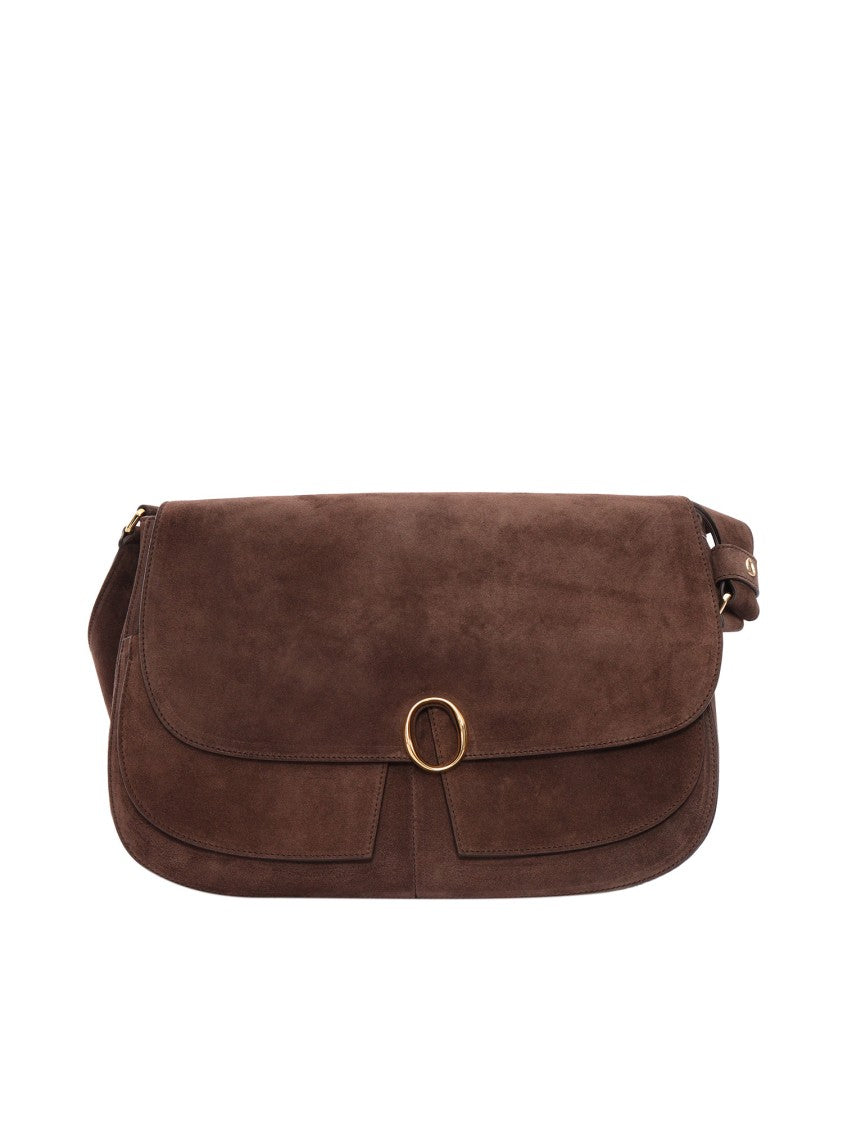 Claudio Orciani Structured Handbag In Smooth Calf Leather With Minimalist Design