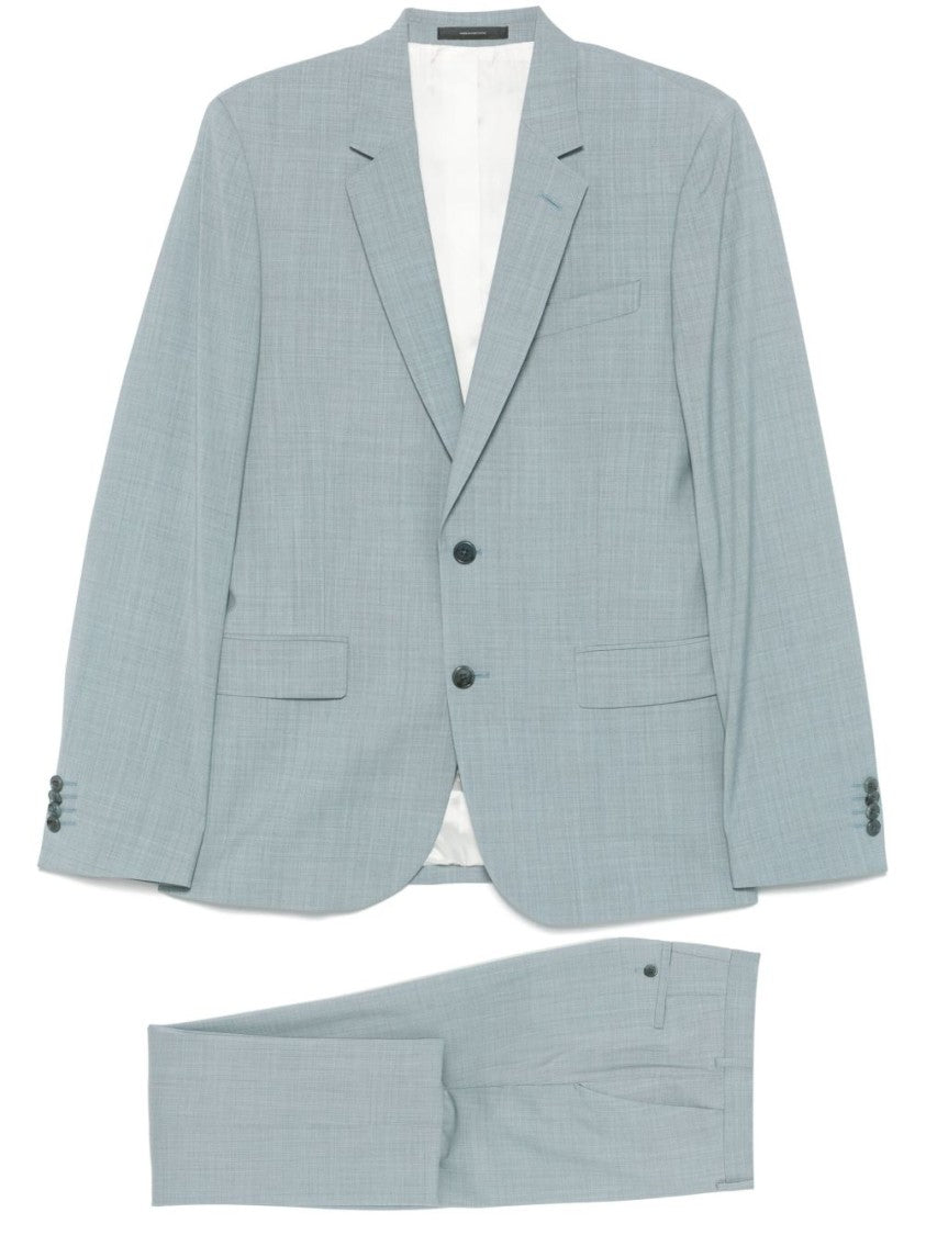 Paul Smith Tailored Light Blue Suit With Two-Button Front Fastening