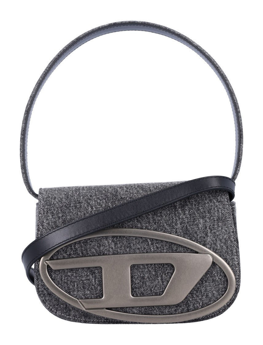 Diesel Compact Textured Fabric Bag 1Dr Bag