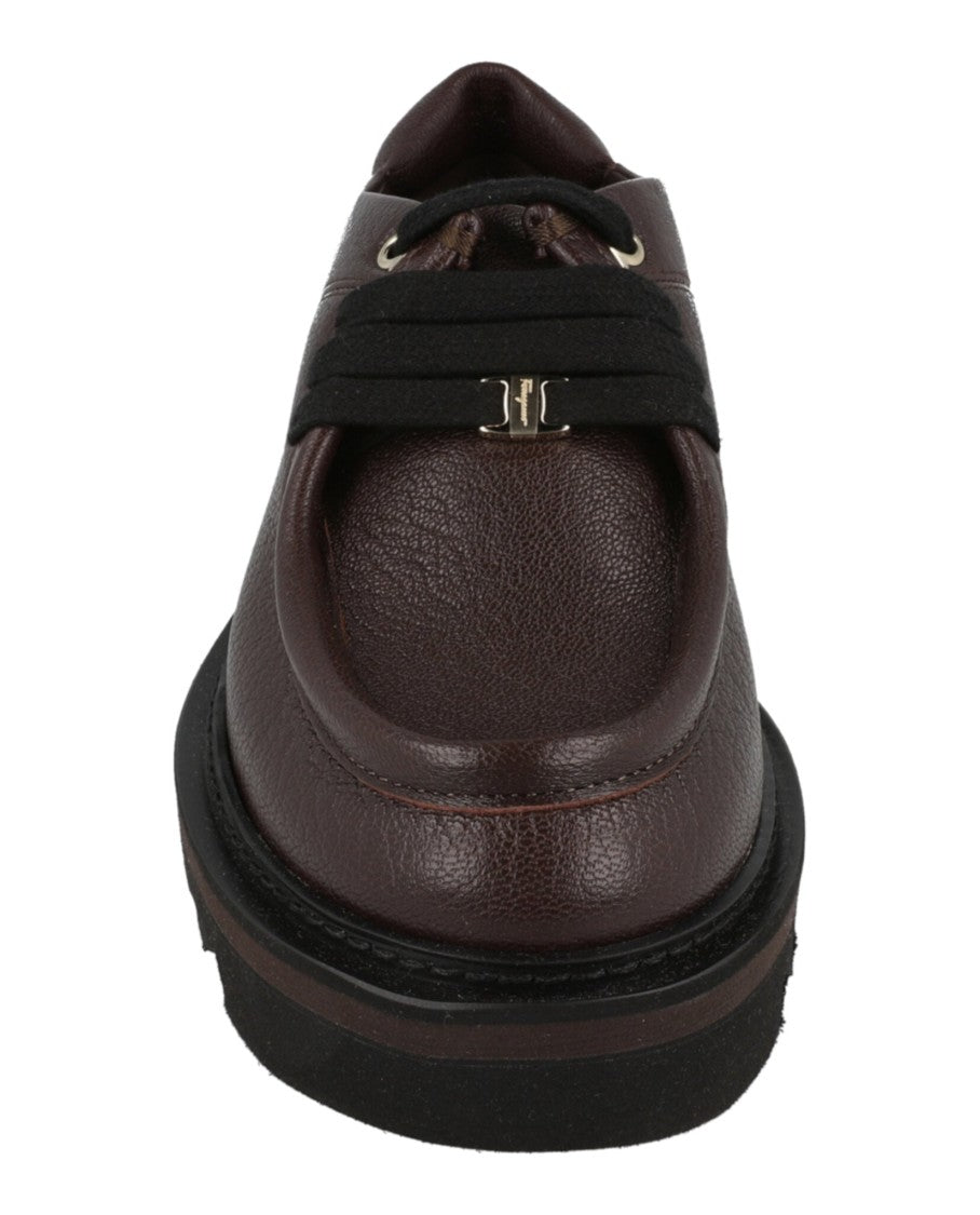 Ferragamo Euripilo Leather Loafers