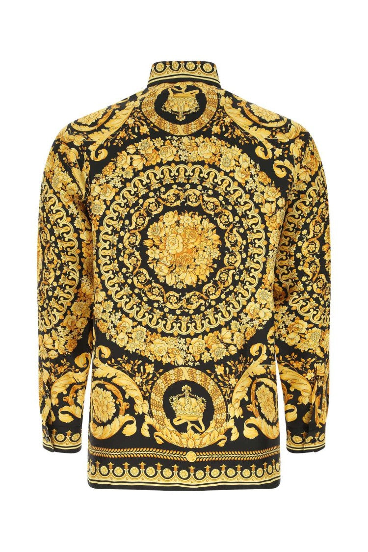 Versace Printed Silk Shirt
