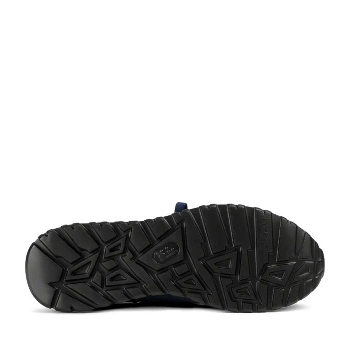 Doucal's Blue Knitted Snug Collar Contrasting Sole Sneakers
