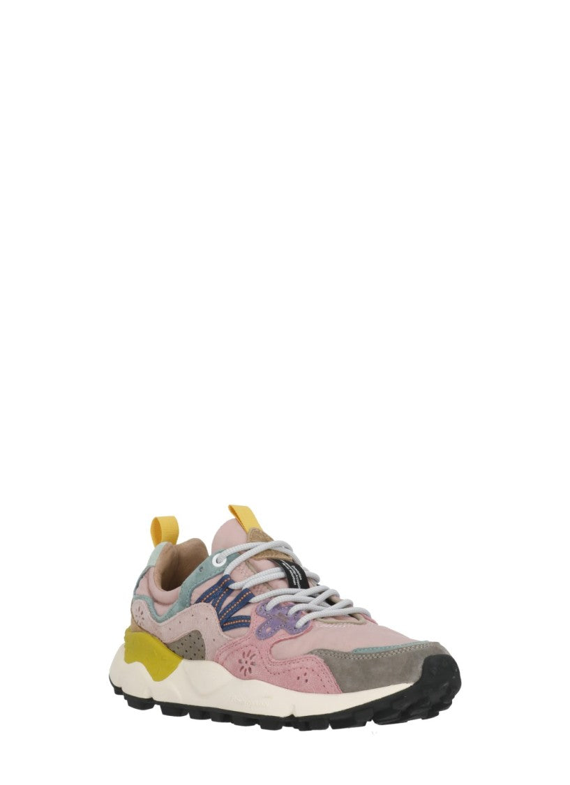 Flower Mountain Pink Yamano 3 Floral Pattern Sneakers