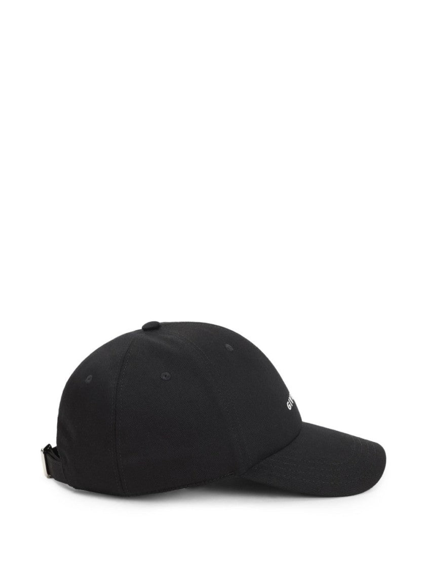 Givenchy Structured Black Cap With Contrasting Logo