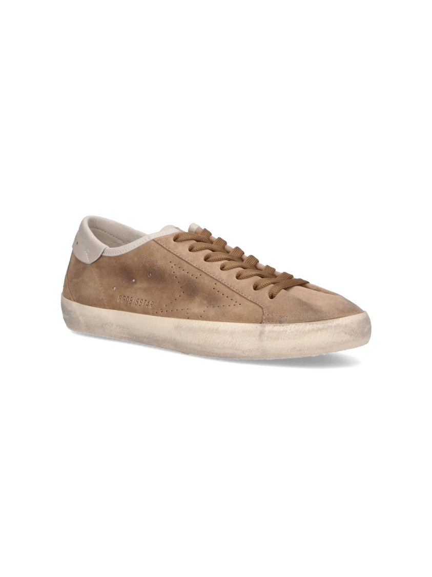 Golden Goose Low-Top Vintage Suede Sneakers